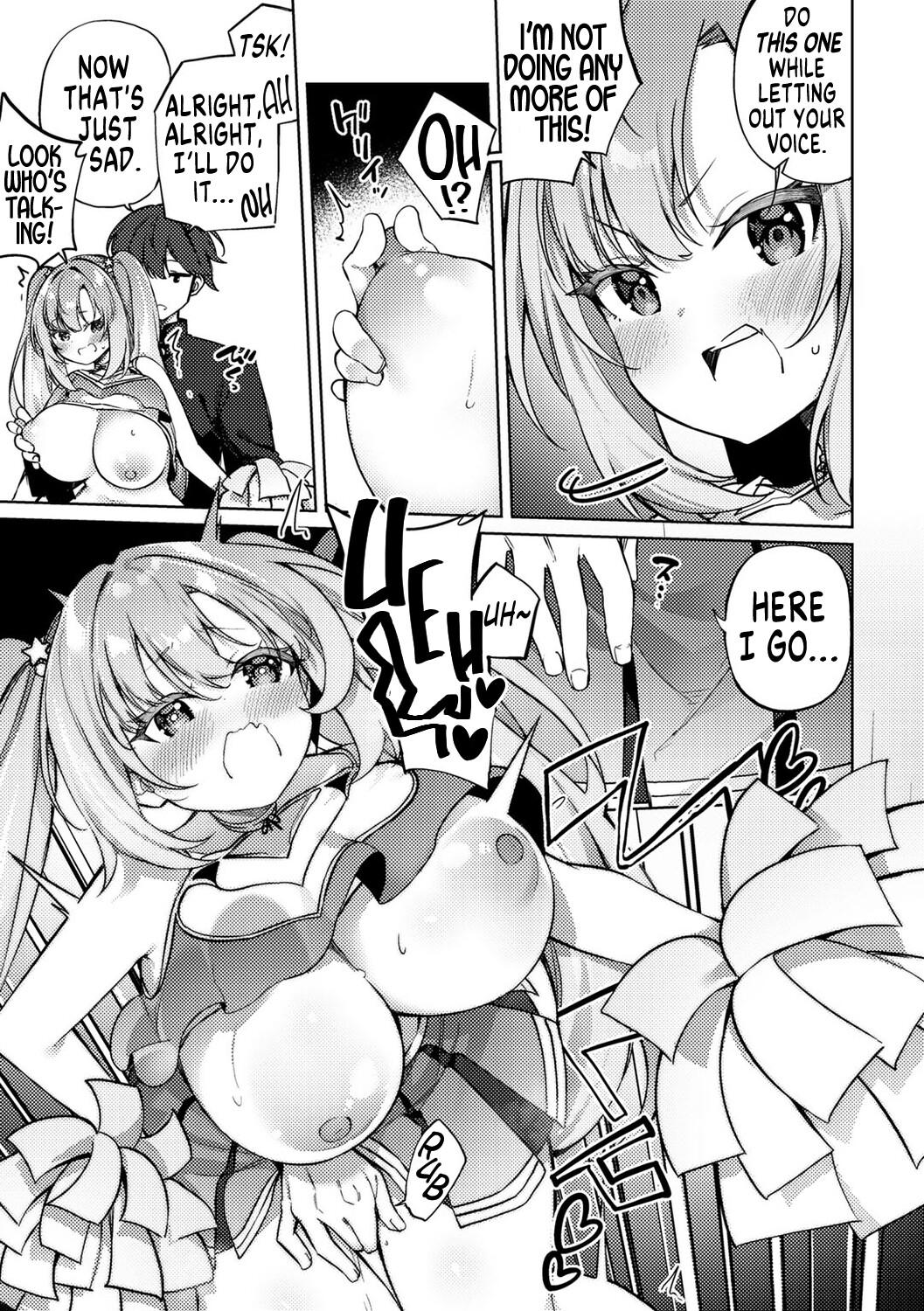 Hentai Manga Comic-Go-go-go, Do Your Best! TS Cheerleader-Read-9